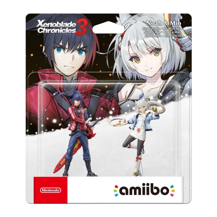 Nintendo amiibo - Noah & Mio - Xenoblade Chronicles 3 ryhmässä KODINELEKTRONIIKKA / Pelikonsolit & Tarvikkeet / Nintendo Switch @ TP E-commerce Nordic AB (C87723)