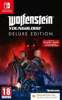 Bethesda Wolfenstein: Youngblood (Code in Box) ryhmässä KODINELEKTRONIIKKA / Pelikonsolit & Tarvikkeet / Nintendo Switch / Pelit @ TP E-commerce Nordic AB (C87755)