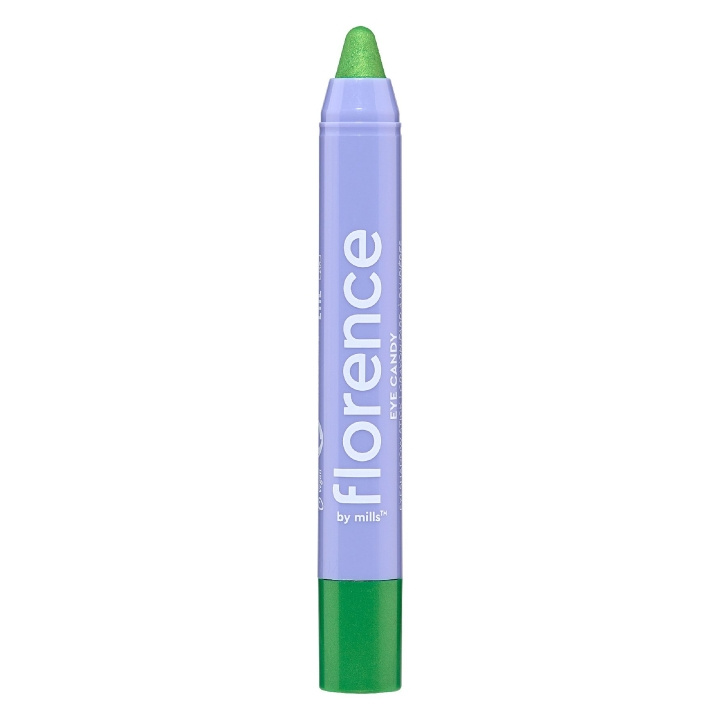 Florence by Mills Eyecandy Eyeshadow Stick Sour apple (sähköinen metallinen vihreä) ryhmässä KAUNEUS JA TERVEYS / Meikit / Silmät ja kulmat / Luomivärit @ TP E-commerce Nordic AB (C87772)