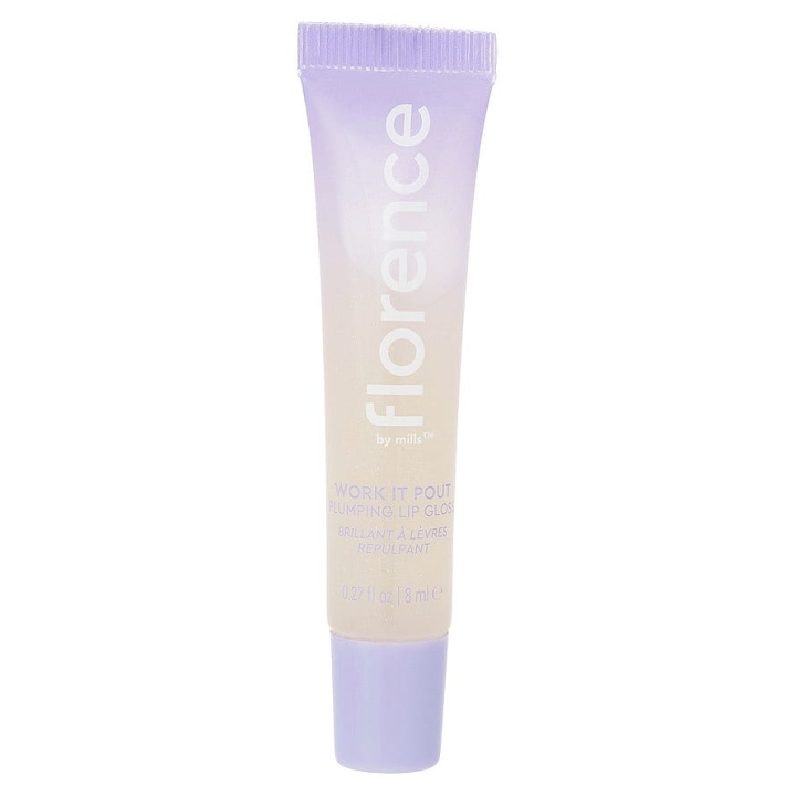 Florence by Mills Work It Pout Plumping Lip Gloss Sunny Hunny (samppanja) ryhmässä KAUNEUS JA TERVEYS / Meikit / Huulet / Huulikiilto / Plumper @ TP E-commerce Nordic AB (C87787)