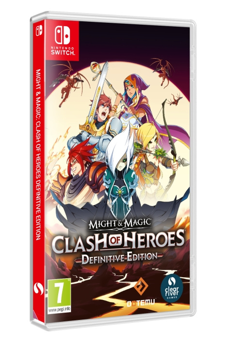 Clear River Games Might & Magic: Clash of Heroes (Definitive Edition) ryhmässä KODINELEKTRONIIKKA / Pelikonsolit & Tarvikkeet / Nintendo Switch / Pelit @ TP E-commerce Nordic AB (C87891)