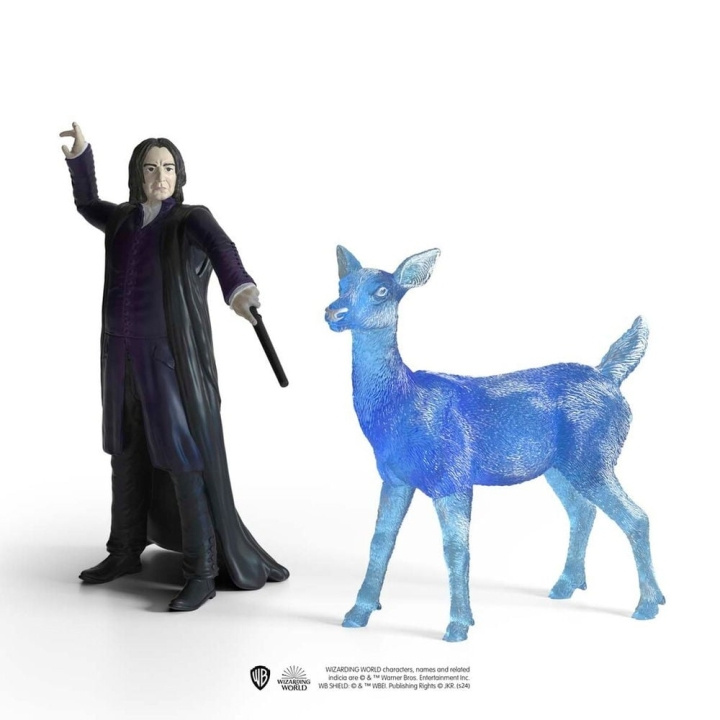 Schleich Harry Potter - Professori Snape ja suojelija (42683) ryhmässä LELUT, TUOTTEET LAPSILLE JA VAUVOILLE / Leikkikalut, Askartelu &Pelit / Figuurit, miniatyyrit ja tarvikkeet @ TP E-commerce Nordic AB (C87899)