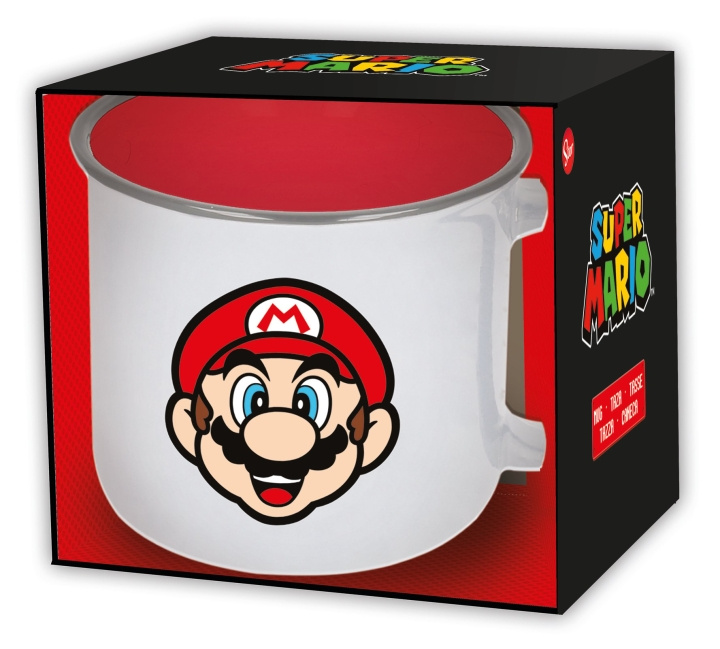 Super Mario Super Mario Stor - Keraaminen muki 415 ml - (376) ryhmässä URHEILU, VAPAA-AIKA JA HARRASTUS / Hauskat tavarat / Mukit @ TP E-commerce Nordic AB (C87948)