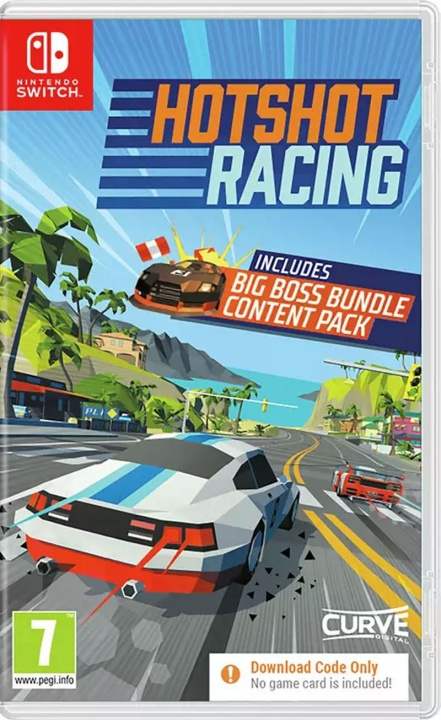 Curve Digital Hotshot Racing (Code in Box) ryhmässä KODINELEKTRONIIKKA / Pelikonsolit & Tarvikkeet / Nintendo Switch / Pelit @ TP E-commerce Nordic AB (C87954)