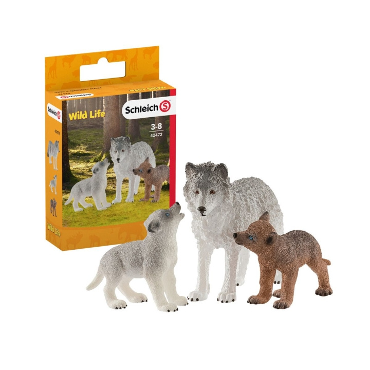 Schleich Wild Life - Emosusi pentujen kanssa (42472) ryhmässä LELUT, TUOTTEET LAPSILLE JA VAUVOILLE / Leikkikalut, Askartelu &Pelit / Figuurit, miniatyyrit ja tarvikkeet @ TP E-commerce Nordic AB (C87958)