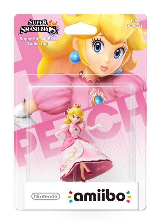 Nintendo Amiibo hahmo Peach ryhmässä KODINELEKTRONIIKKA / Pelikonsolit & Tarvikkeet / Nintendo Switch / Tarvikkeet @ TP E-commerce Nordic AB (C87969)