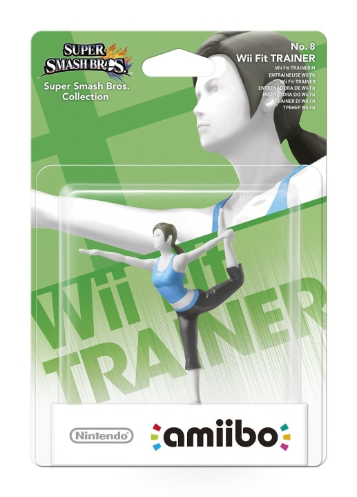 Nintendo Amiibo-hahmo Wii Fit Trainer ryhmässä KODINELEKTRONIIKKA / Pelikonsolit & Tarvikkeet / Nintendo Switch / Tarvikkeet @ TP E-commerce Nordic AB (C87972)