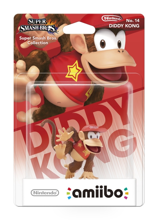 Nintendo Amiibo-hahmo Diddy Kong ryhmässä KODINELEKTRONIIKKA / Pelikonsolit & Tarvikkeet / Nintendo Switch @ TP E-commerce Nordic AB (C87978)