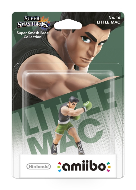 Nintendo Amiibo-hahmo Little Mac ryhmässä KODINELEKTRONIIKKA / Pelikonsolit & Tarvikkeet / Nintendo Switch / Tarvikkeet @ TP E-commerce Nordic AB (C87980)