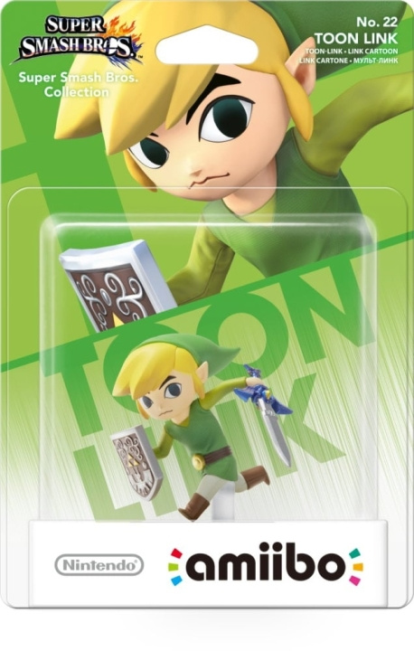 Amiibo Nintendo Amiibo Figuuri Toon Link ryhmässä KODINELEKTRONIIKKA / Pelikonsolit & Tarvikkeet / Nintendo Switch @ TP E-commerce Nordic AB (C87985)