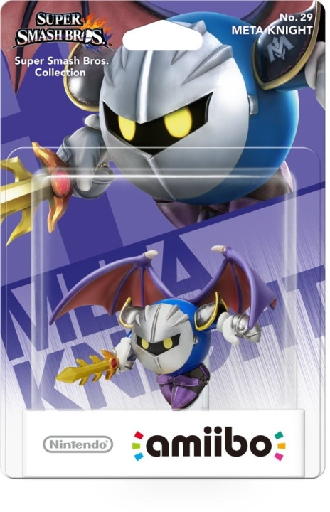 Nintendo Amiibo-hahmo Meta Knight ryhmässä KODINELEKTRONIIKKA / Pelikonsolit & Tarvikkeet / Nintendo Switch / Tarvikkeet @ TP E-commerce Nordic AB (C87989)