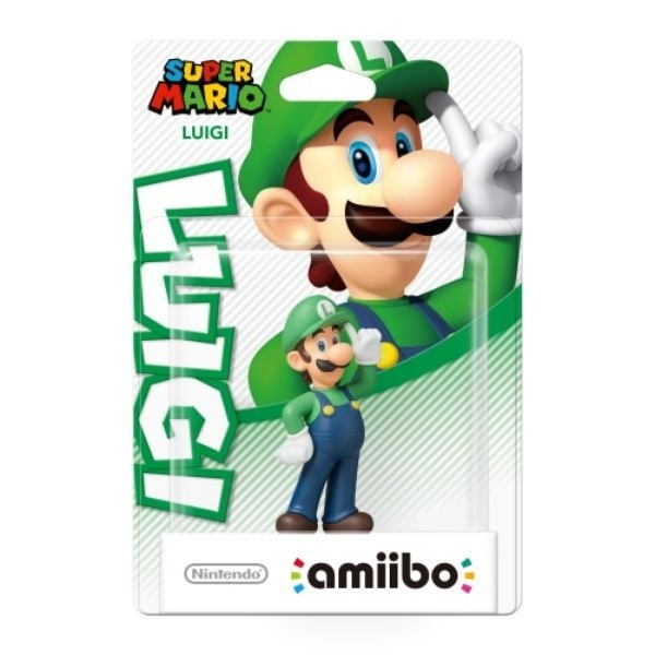 Nintendo Amiibo hahmo Luigi (Super Mario Bros. Collection) ryhmässä KODINELEKTRONIIKKA / Pelikonsolit & Tarvikkeet / Nintendo Switch / Tarvikkeet @ TP E-commerce Nordic AB (C87994)