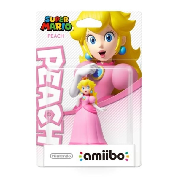 Nintendo Amiibo Figurine Peach (Super Mario Bros. Collection) ryhmässä KODINELEKTRONIIKKA / Pelikonsolit & Tarvikkeet / Nintendo Switch / Tarvikkeet @ TP E-commerce Nordic AB (C87995)