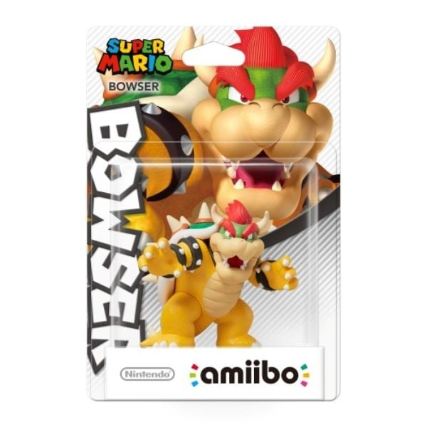 Nintendo Amiibo hahmo Bowser (Super Mario Bros. Collection) ryhmässä KODINELEKTRONIIKKA / Pelikonsolit & Tarvikkeet / Nintendo Switch @ TP E-commerce Nordic AB (C87997)