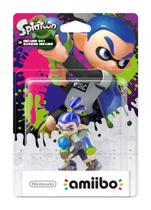 Nintendo Amiibo hahmo Inkling Boy (Splatoon Collection) ryhmässä KODINELEKTRONIIKKA / Pelikonsolit & Tarvikkeet / Nintendo Switch / Tarvikkeet @ TP E-commerce Nordic AB (C87998)