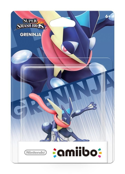 Nintendo Amiibo hahmo Greninja ryhmässä KODINELEKTRONIIKKA / Pelikonsolit & Tarvikkeet / Nintendo Switch @ TP E-commerce Nordic AB (C87999)