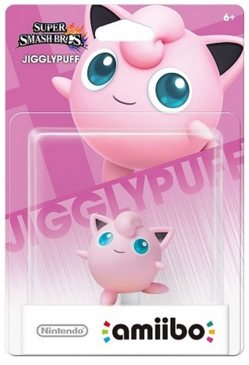 Nintendo Amiibo-hahmo Jigglypuff ryhmässä KODINELEKTRONIIKKA / Pelikonsolit & Tarvikkeet / Nintendo Switch / Tarvikkeet @ TP E-commerce Nordic AB (C88000)