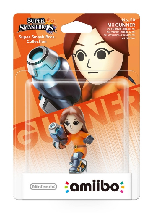 Nintendo Amiibo-hahmo Mii Gunner ryhmässä KODINELEKTRONIIKKA / Pelikonsolit & Tarvikkeet / Nintendo Switch / Tarvikkeet @ TP E-commerce Nordic AB (C88010)