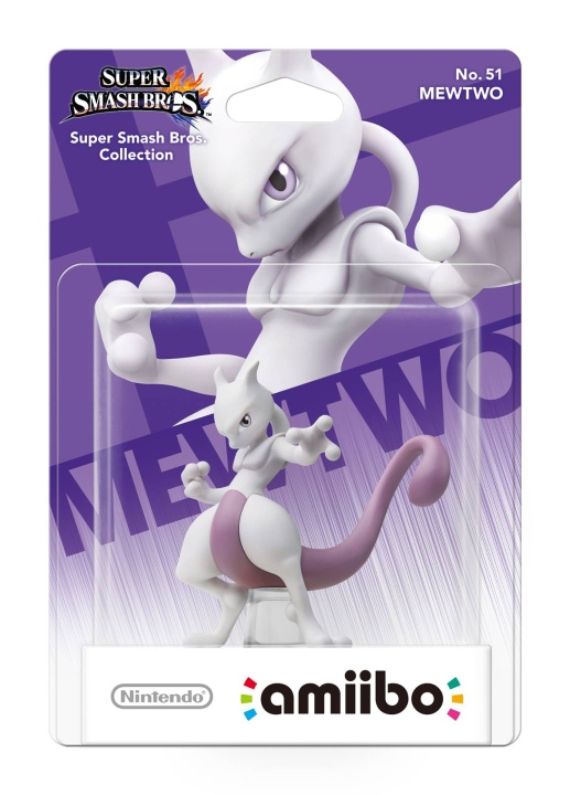 Nintendo Amiibo hahmo Mewtwo ryhmässä KODINELEKTRONIIKKA / Pelikonsolit & Tarvikkeet / Nintendo Switch / Tarvikkeet @ TP E-commerce Nordic AB (C88011)