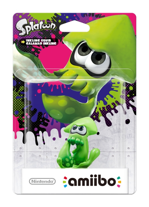 Nintendo Amiibo hahmo Inkling Squid ryhmässä KODINELEKTRONIIKKA / Pelikonsolit & Tarvikkeet / Nintendo Switch / Tarvikkeet @ TP E-commerce Nordic AB (C88013)