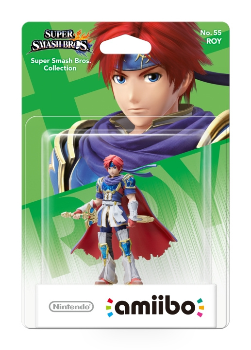 Nintendo Amiibo-figuuri Roy (Super Smash Bros. Collection) ryhmässä KODINELEKTRONIIKKA / Pelikonsolit & Tarvikkeet / Nintendo Switch / Tarvikkeet @ TP E-commerce Nordic AB (C88016)