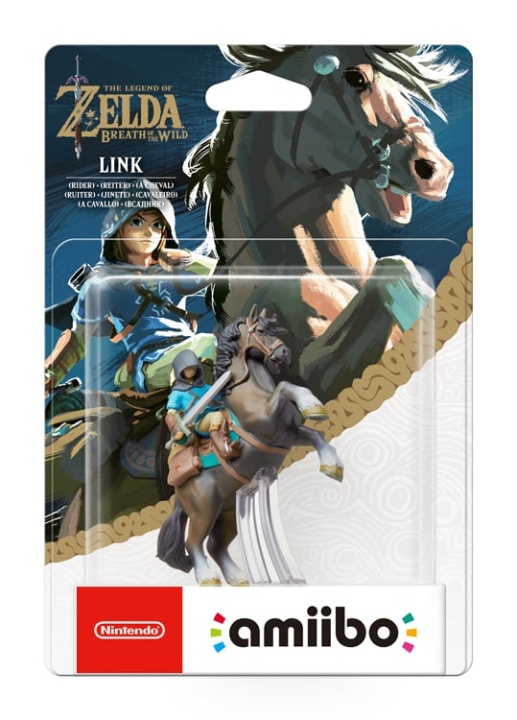 Nintendo Amiibo Figurine Rider (Link hevosen selässä) ryhmässä KODINELEKTRONIIKKA / Pelikonsolit & Tarvikkeet / Nintendo Switch / Tarvikkeet @ TP E-commerce Nordic AB (C88025)