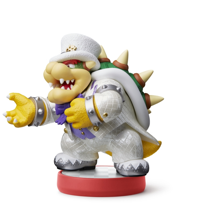 Nintendo Amiibo Bowser hääasussa (Super Mario Collection) ryhmässä KODINELEKTRONIIKKA / Pelikonsolit & Tarvikkeet / Nintendo Switch @ TP E-commerce Nordic AB (C88032)