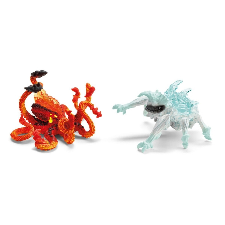 Schleich Eldrador - Jääkärpänen vs. Tulikraken (70826) ryhmässä LELUT, TUOTTEET LAPSILLE JA VAUVOILLE / Leikkikalut, Askartelu &Pelit / Figuurit, miniatyyrit ja tarvikkeet @ TP E-commerce Nordic AB (C88061)