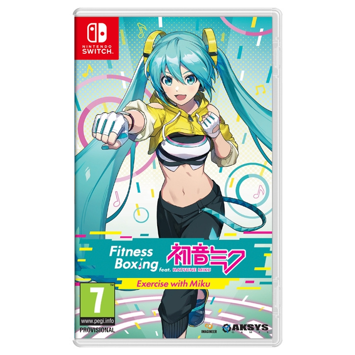 Aksys Fitness Boxing feat. HATSUNE MIKU ryhmässä KODINELEKTRONIIKKA / Pelikonsolit & Tarvikkeet / Nintendo Switch / Pelit @ TP E-commerce Nordic AB (C88068)