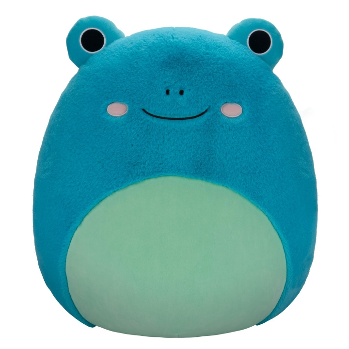 Squishmallows 50 cm P19 Fuzz A Mallows Ludwig Frog (1995521) ryhmässä LELUT, TUOTTEET LAPSILLE JA VAUVOILLE / Lelut vauvoille (0-3v) / Pehmolelut @ TP E-commerce Nordic AB (C88075)