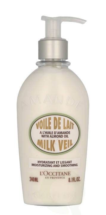 L\'Occitane Almond Milk Veil 240 ml ryhmässä KAUNEUS JA TERVEYS / Ihonhoito / Kehon hoito / Vartalovoide @ TP E-commerce Nordic AB (C88140)