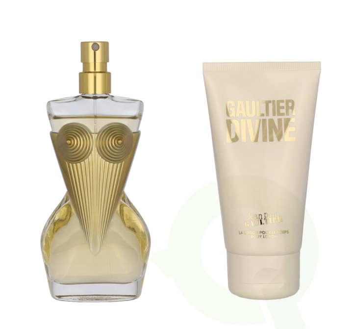 Jean Paul Gaultier Divine Giftset 125 ml Edp Spray 50ml/Body Lotion 75ml ryhmässä KAUNEUS JA TERVEYS / Lahjapakkaukset / Naisten lahjapakkaukset @ TP E-commerce Nordic AB (C88156)