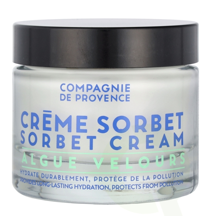 Compagnie De Provence Sorbet Cream 50 ml Velvet Seaweed ryhmässä KAUNEUS JA TERVEYS / Ihonhoito / Kasvot / Kasvovoide @ TP E-commerce Nordic AB (C88189)