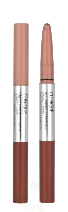 Clinique Impact Duo Eye Shadow 1.9 g #03 Stawberry/Choco ryhmässä KAUNEUS JA TERVEYS / Meikit / Silmät ja kulmat / Luomivärit @ TP E-commerce Nordic AB (C88198)