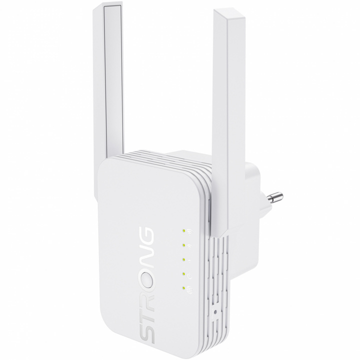 Strong Universal WiFi-Repeater 300 Mbit/s 2,4 GHz ryhmässä TIETOKOONET & TARVIKKEET / Verkko / Tukiasemat @ TP E-commerce Nordic AB (C88275)