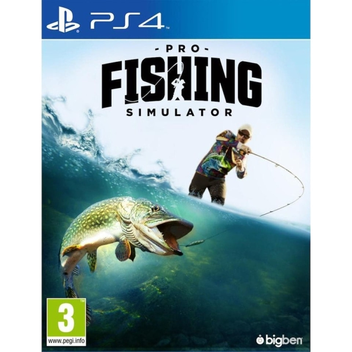 Bigben Pro kalastussimulaattori ryhmässä KODINELEKTRONIIKKA / Pelikonsolit & Tarvikkeet / Sony PlayStation 4 / Peli @ TP E-commerce Nordic AB (C88340)