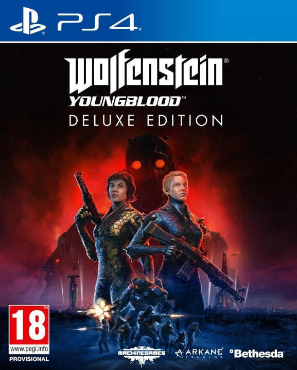 Bethesda Wolfenstein: Youngblood (Deluxe Edition) ryhmässä KODINELEKTRONIIKKA / Pelikonsolit & Tarvikkeet / Sony PlayStation 4 / Peli @ TP E-commerce Nordic AB (C88347)