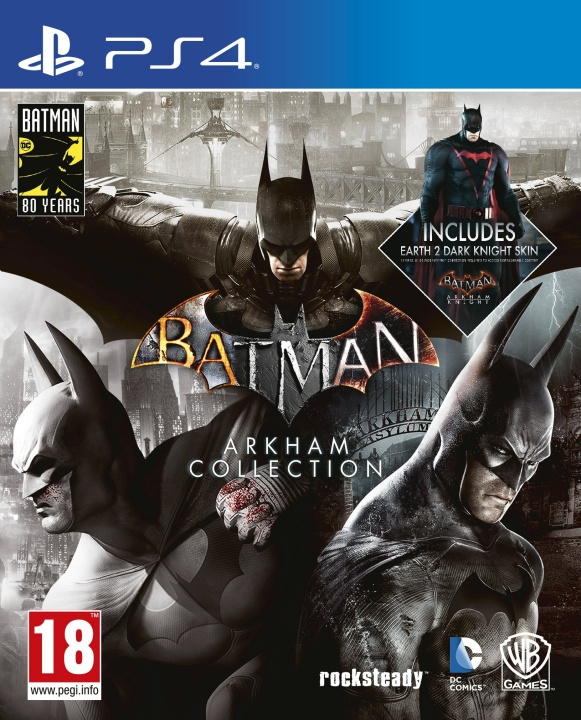 BATMAN Arkham Collection ryhmässä KODINELEKTRONIIKKA / Pelikonsolit & Tarvikkeet / Sony PlayStation 4 / Peli @ TP E-commerce Nordic AB (C88351)