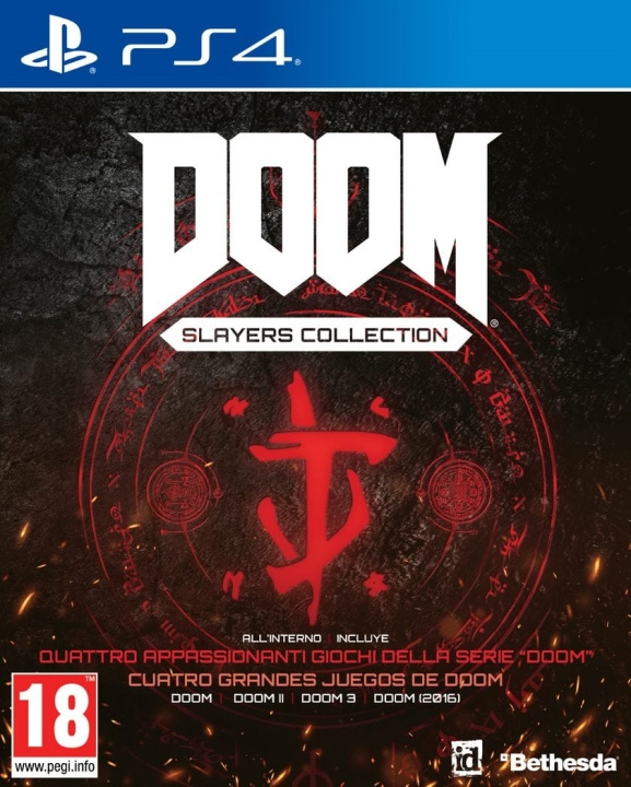 Bethesda DOOM Slayers kokoelma ryhmässä KODINELEKTRONIIKKA / Pelikonsolit & Tarvikkeet / Sony PlayStation 4 / Peli @ TP E-commerce Nordic AB (C88358)