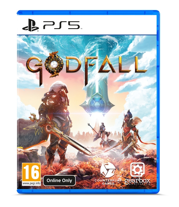 Godfall ryhmässä KODINELEKTRONIIKKA / Pelikonsolit & Tarvikkeet / Sony PlayStation 5 / Peli @ TP E-commerce Nordic AB (C88379)