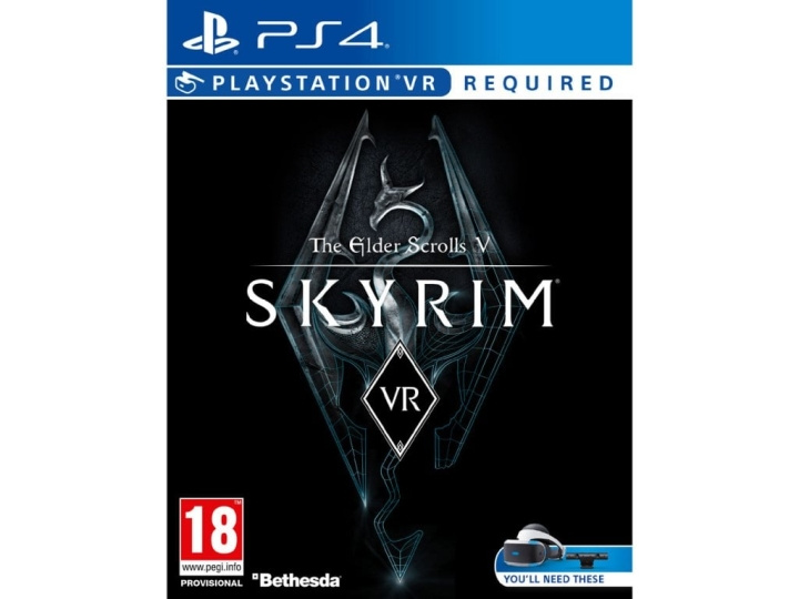 Bethesda The Elder Scrolls V: Skyrim (VR) ryhmässä KODINELEKTRONIIKKA / Pelikonsolit & Tarvikkeet / Sony PlayStation 4 / Peli @ TP E-commerce Nordic AB (C88413)