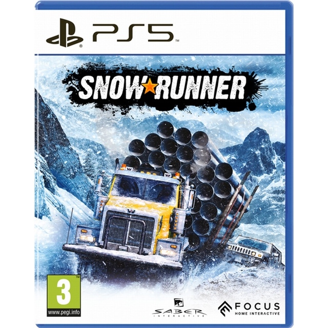 Focus SnowRunner: A MudRunner ryhmässä KODINELEKTRONIIKKA / Pelikonsolit & Tarvikkeet / Sony PlayStation 5 / Peli @ TP E-commerce Nordic AB (C88458)