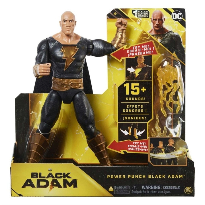 Black Adam Ominaisuus Kuva 30 cm (6064881) ryhmässä URHEILU, VAPAA-AIKA JA HARRASTUS / Hauskat tavarat / Keräilyesineet @ TP E-commerce Nordic AB (C88473)