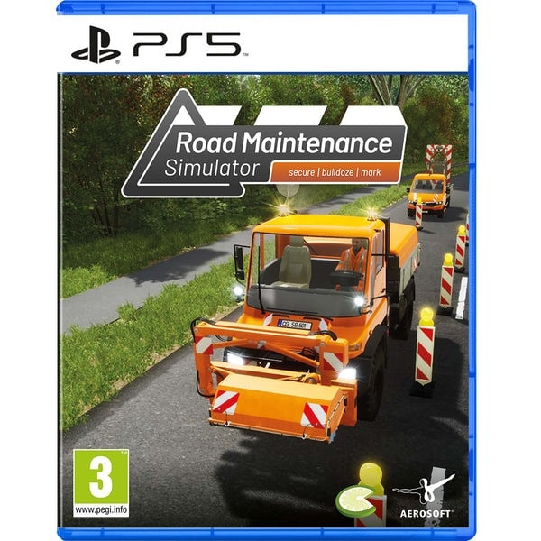 Aerosoft Road Maintenance Simulator ryhmässä KODINELEKTRONIIKKA / Pelikonsolit & Tarvikkeet / Sony PlayStation 5 / Peli @ TP E-commerce Nordic AB (C88475)