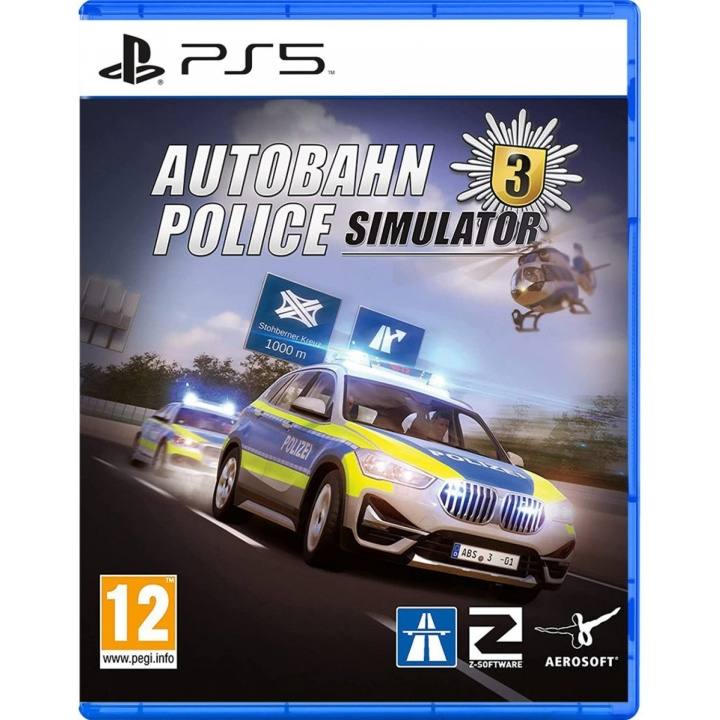 Aerosoft Autobahn Police Simulator 3 ryhmässä KODINELEKTRONIIKKA / Pelikonsolit & Tarvikkeet / Sony PlayStation 5 / Peli @ TP E-commerce Nordic AB (C88483)