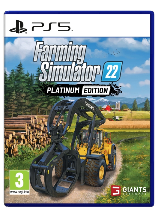 Giants Farming Simulator 22 (Platinum Edition) ryhmässä KODINELEKTRONIIKKA / Pelikonsolit & Tarvikkeet / Sony PlayStation 5 / Peli @ TP E-commerce Nordic AB (C88492)