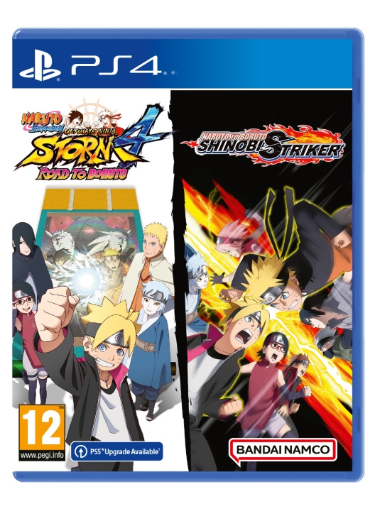 BANDAI NAMCO Naruto Shippuden Ultimate Ninja Storm 4, Road to Boruto + Naruto to Boruto Shinobi Striker ryhmässä KODINELEKTRONIIKKA / Pelikonsolit & Tarvikkeet / Sony PlayStation 4 / Peli @ TP E-commerce Nordic AB (C88504)