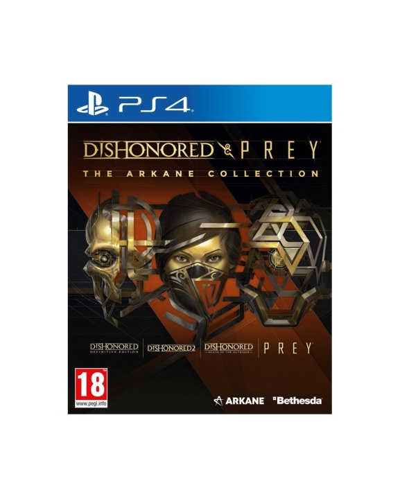 Bethesda Dishonored ja Prey: The Arkane Collection (Arkane Collection) ryhmässä KODINELEKTRONIIKKA / Pelikonsolit & Tarvikkeet / Sony PlayStation 4 / Peli @ TP E-commerce Nordic AB (C88508)