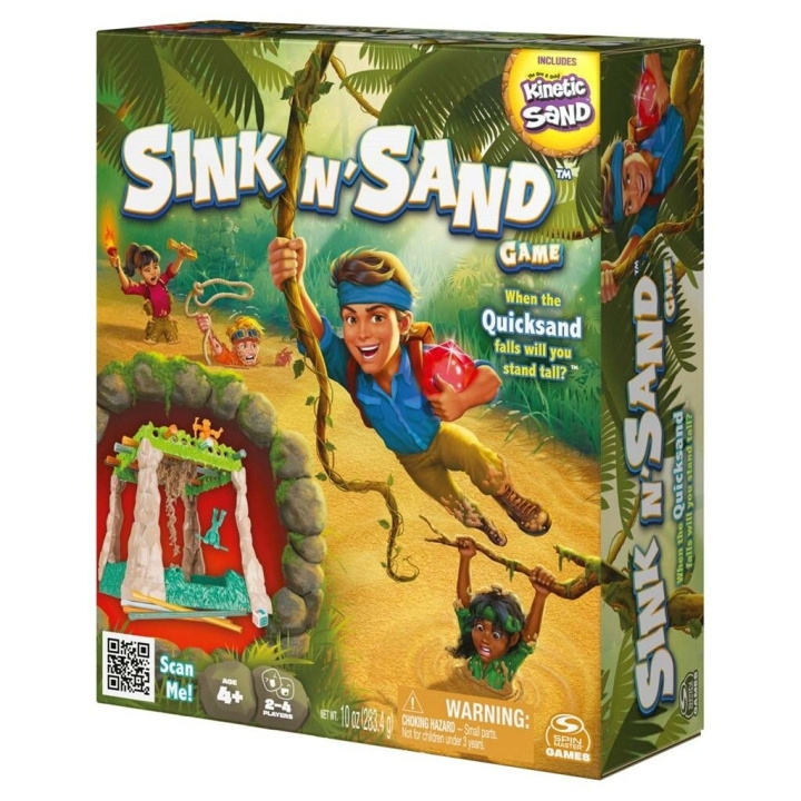 Board games Sink N Sand - 4 pelaajan peli (Pohjoismainen) (6058250) ryhmässä LELUT, TUOTTEET LAPSILLE JA VAUVOILLE / Peli / Lautapelit @ TP E-commerce Nordic AB (C88579)