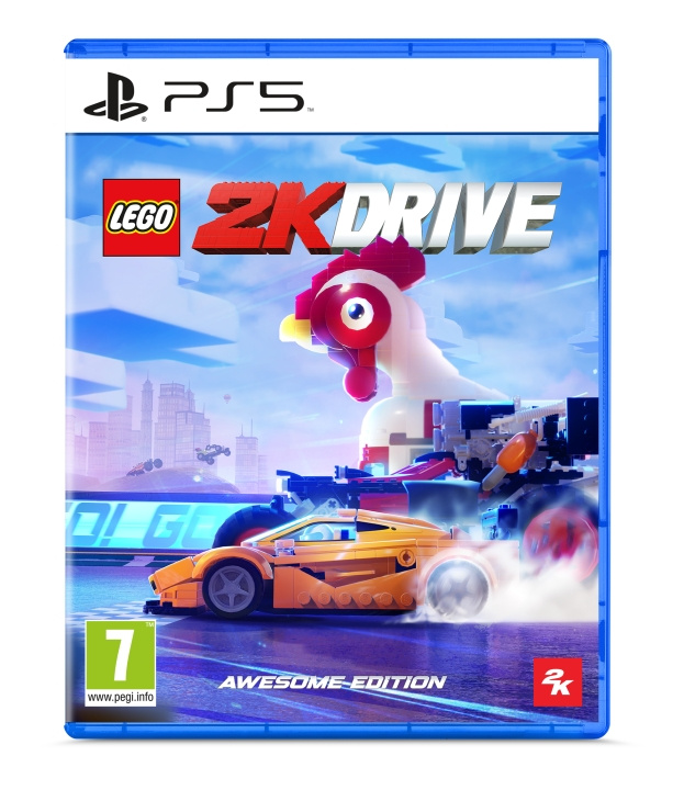 2K Games LEGO 2K Drive (Awesome Edition) ryhmässä KODINELEKTRONIIKKA / Pelikonsolit & Tarvikkeet / Sony PlayStation 5 / Peli @ TP E-commerce Nordic AB (C88581)